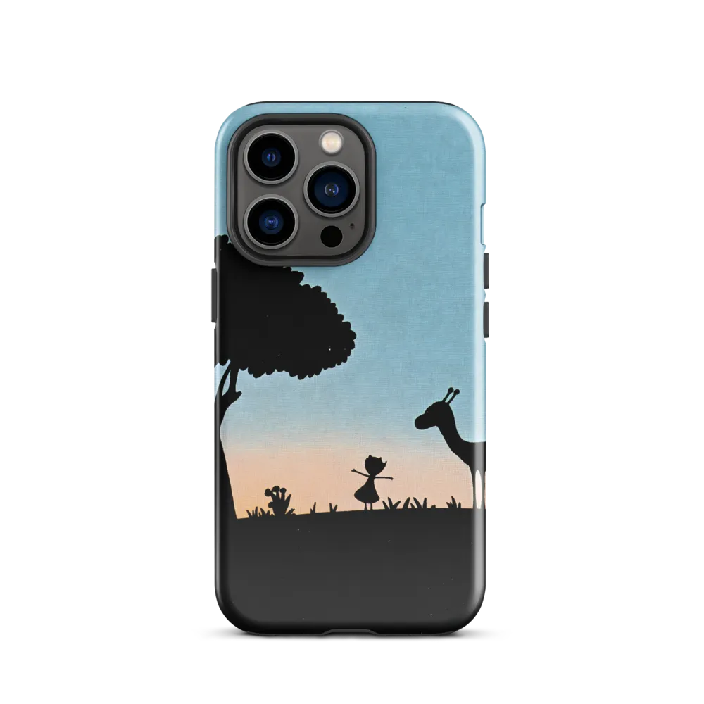 Curiosity in the Silhouette | Phone Case |  13 Pro | Tough Case | Glossy