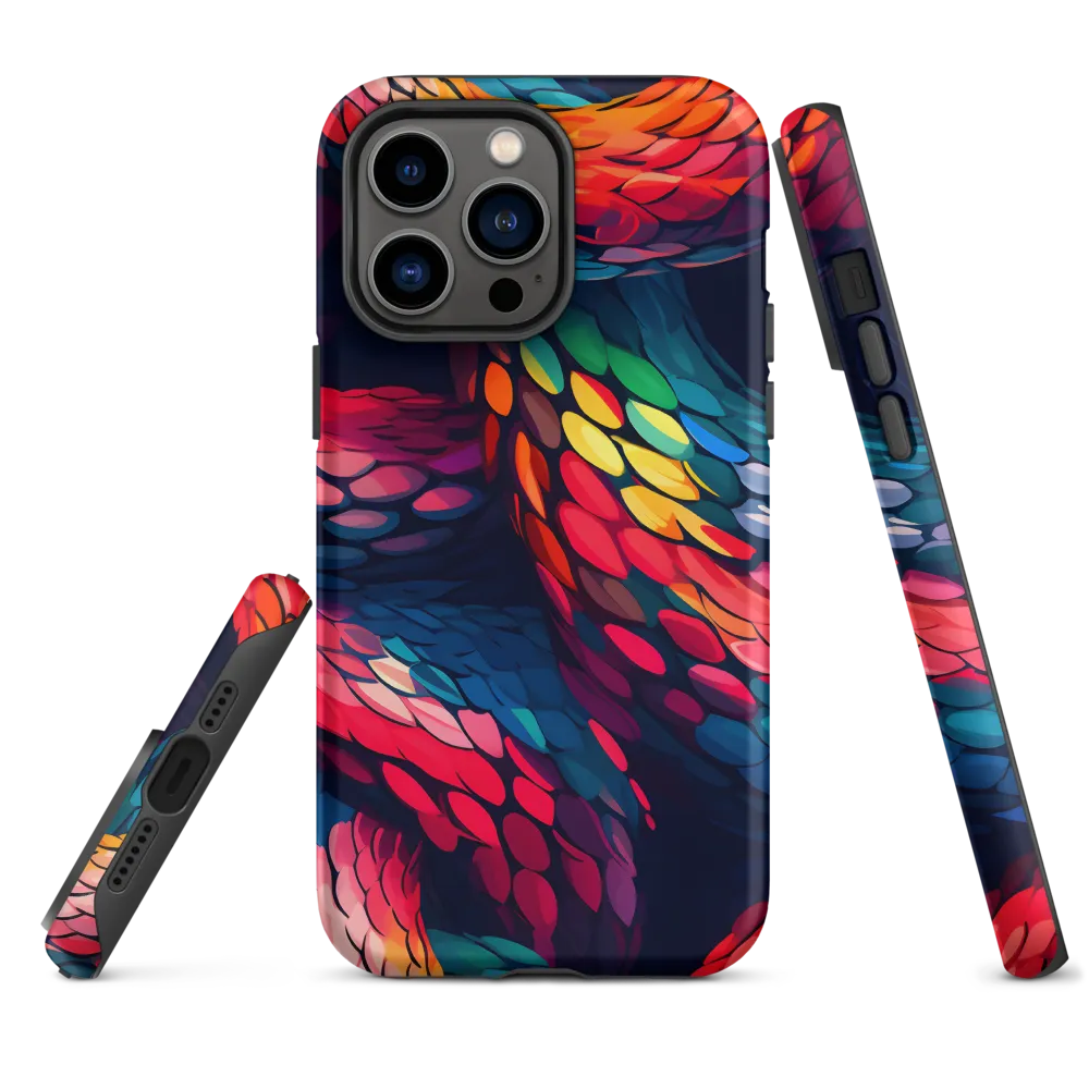 Serpentine Harmony | Phone Case |  14 Pro Max | Tough Case | Matte