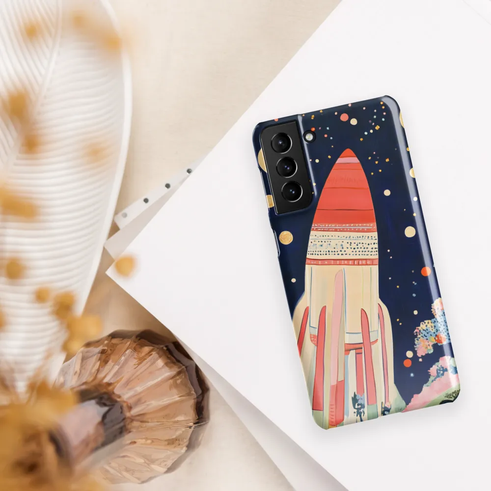Cosmic Dreams: The Rocket's Journey