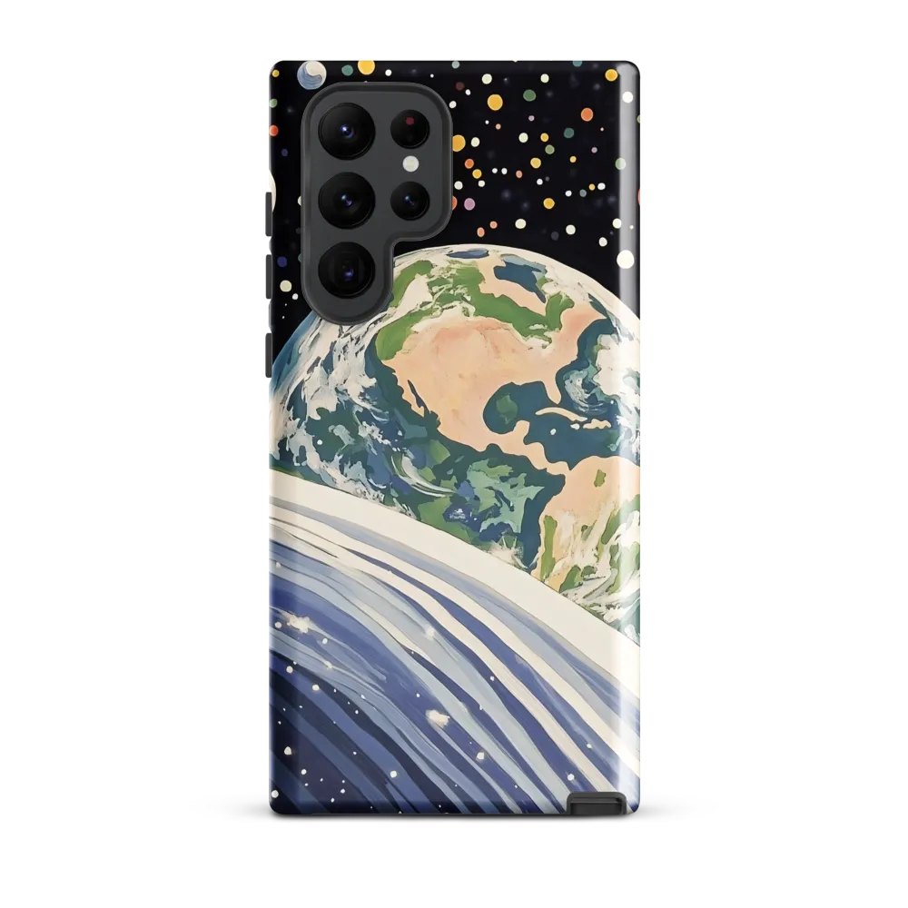 Celestial View: A Surreal Journey Through Space