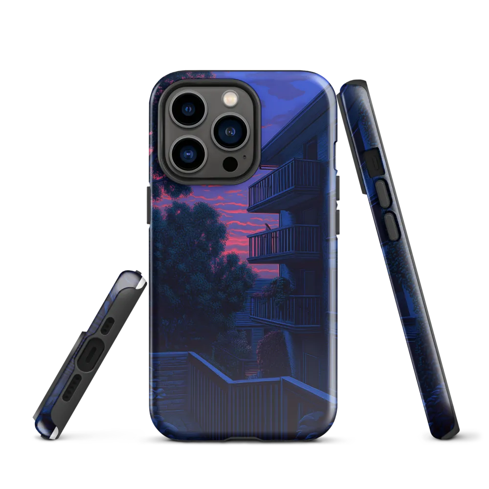 Urban Serenity at Dusk | Phone Case |  13 Pro | Tough Case | Glossy