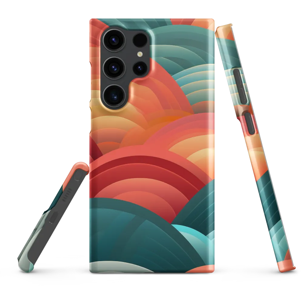 Rhythms of the Waves | Phone Case |  S23 Ultra | Snap Case | Matte