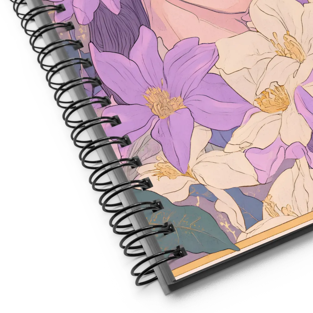 Harmony in Bloom | Spiral Notebook