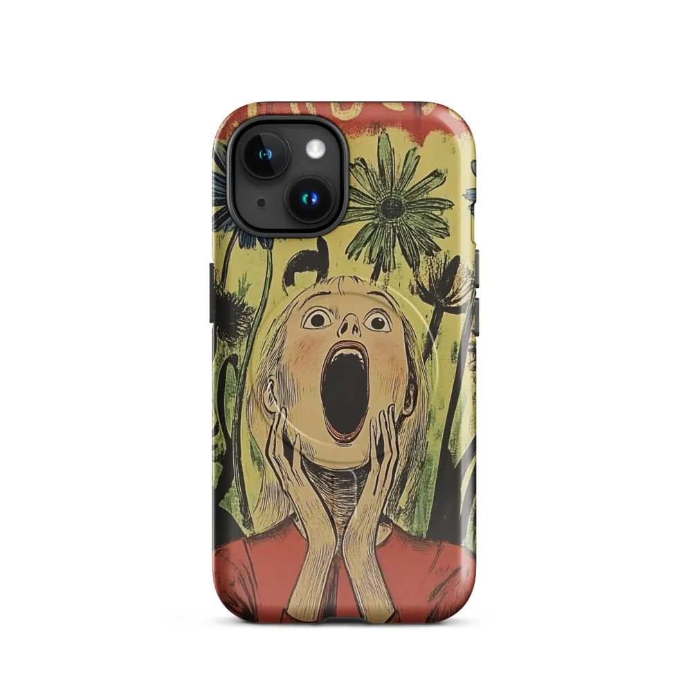 The Echo of Panic | Phone Case |  15 | MagSafe® Tough Case | Glossy
