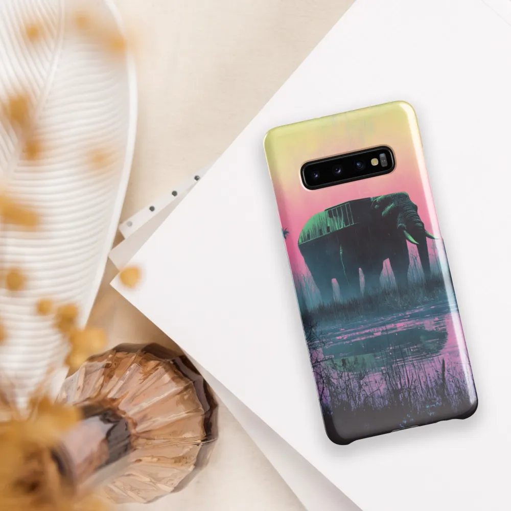 The Enigmatic Elephant | Phone Case |  S10 Plus | Snap Case | Glossy