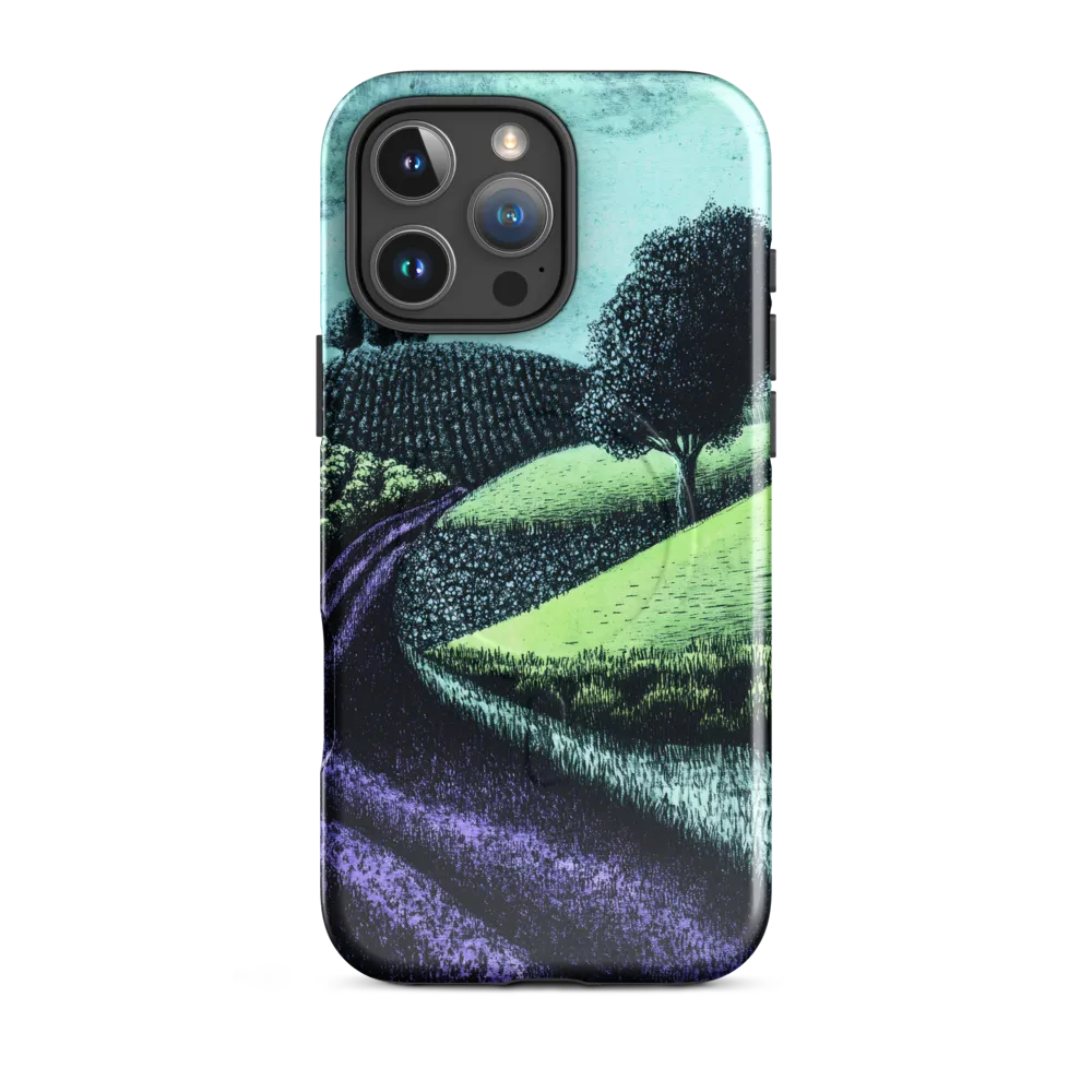 Winding Serenity: A Modern Landscape