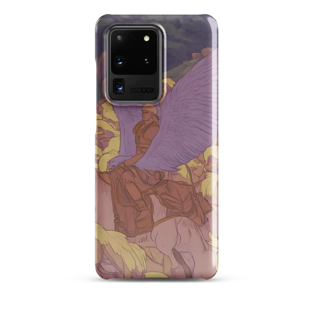 The Winged Guardian | Phone Case |  S20 Ultra | Snap Case | Glossy