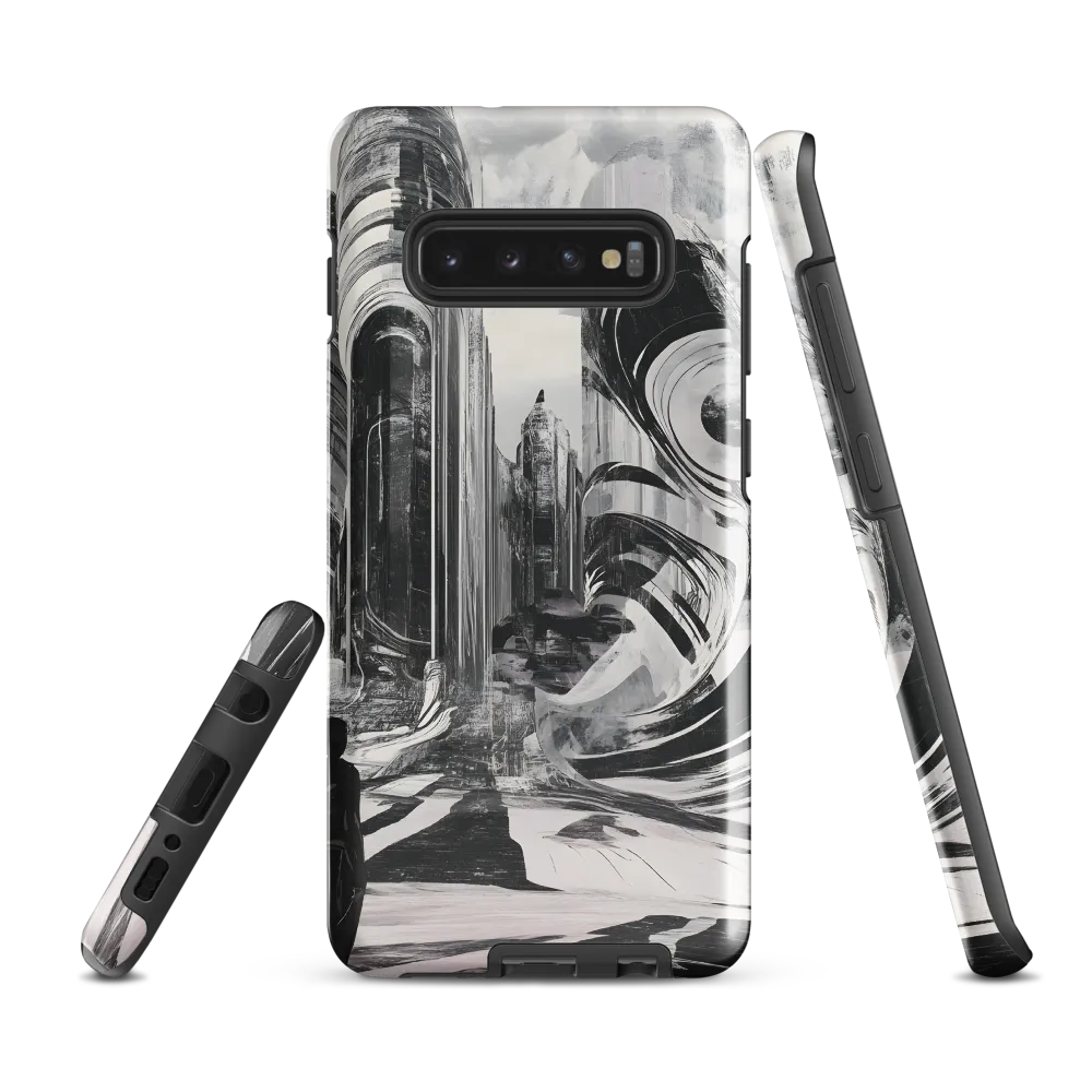 Architectural Dreams in Monochrome | Phone Case |  S10 Plus | Tough Case | Glossy