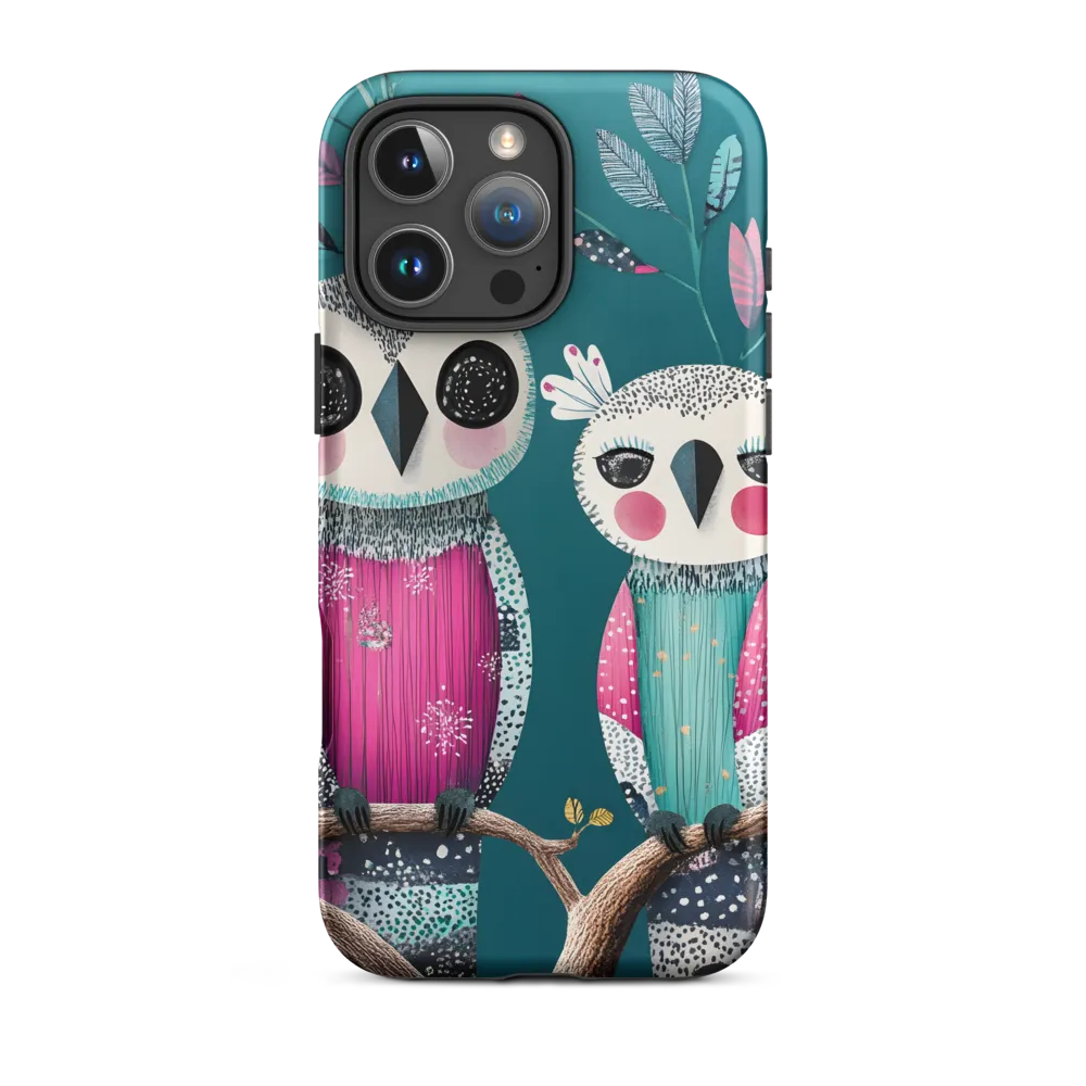 Whimsical Duo: A Celebration of Nature and Color
