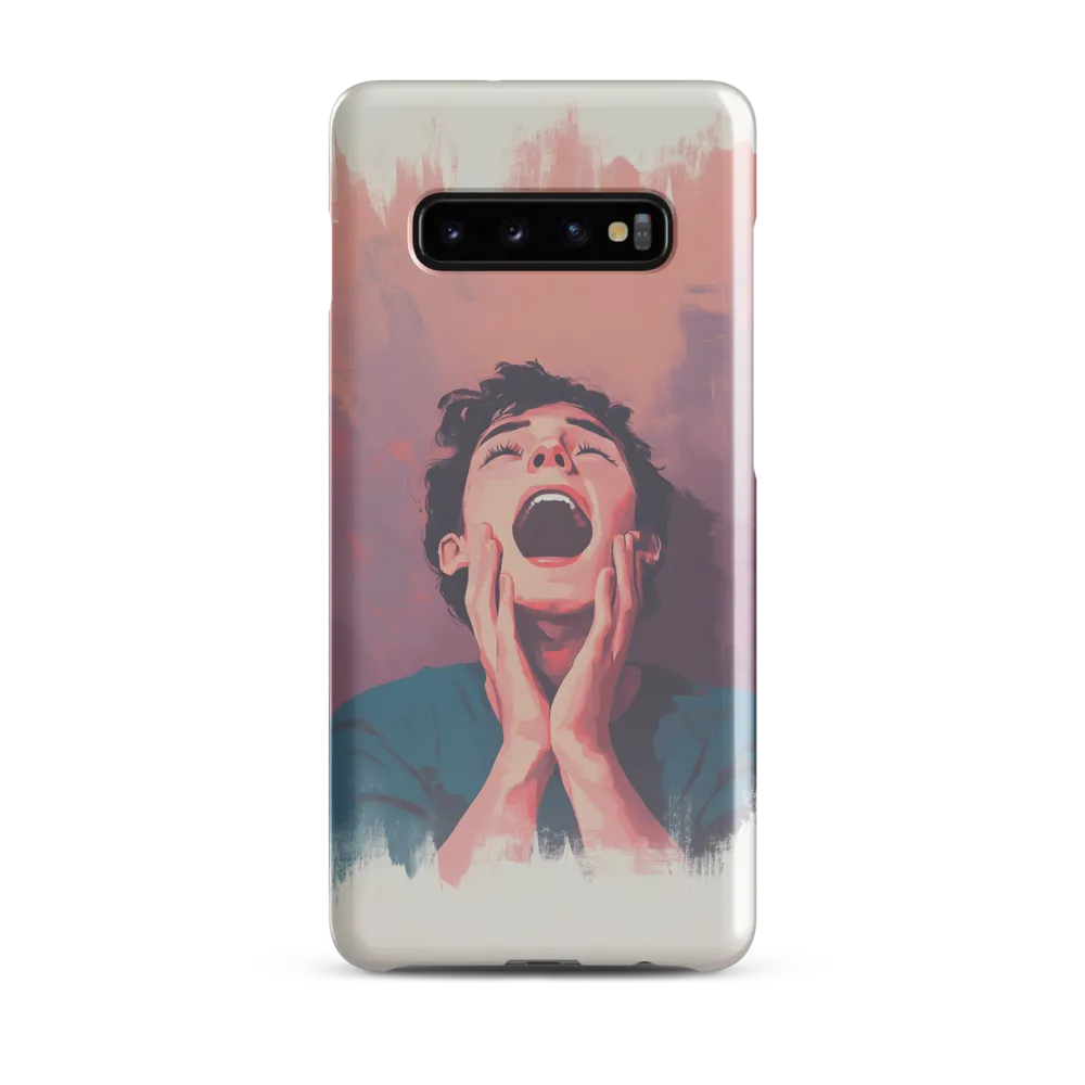 The Silent Scream | Phone Case |  S10 Plus | Snap Case | Glossy