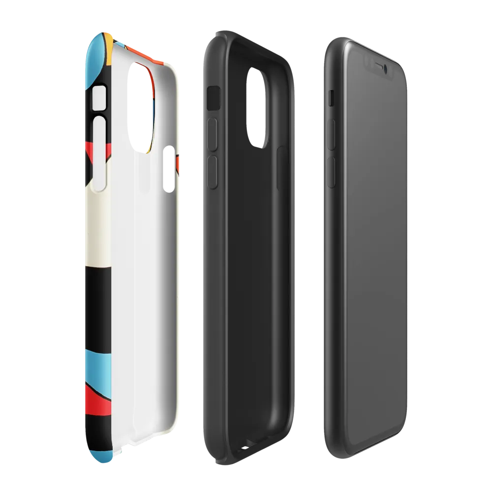 The Play of Shapes | Phone Case |  11 | Tough Case | Glossy