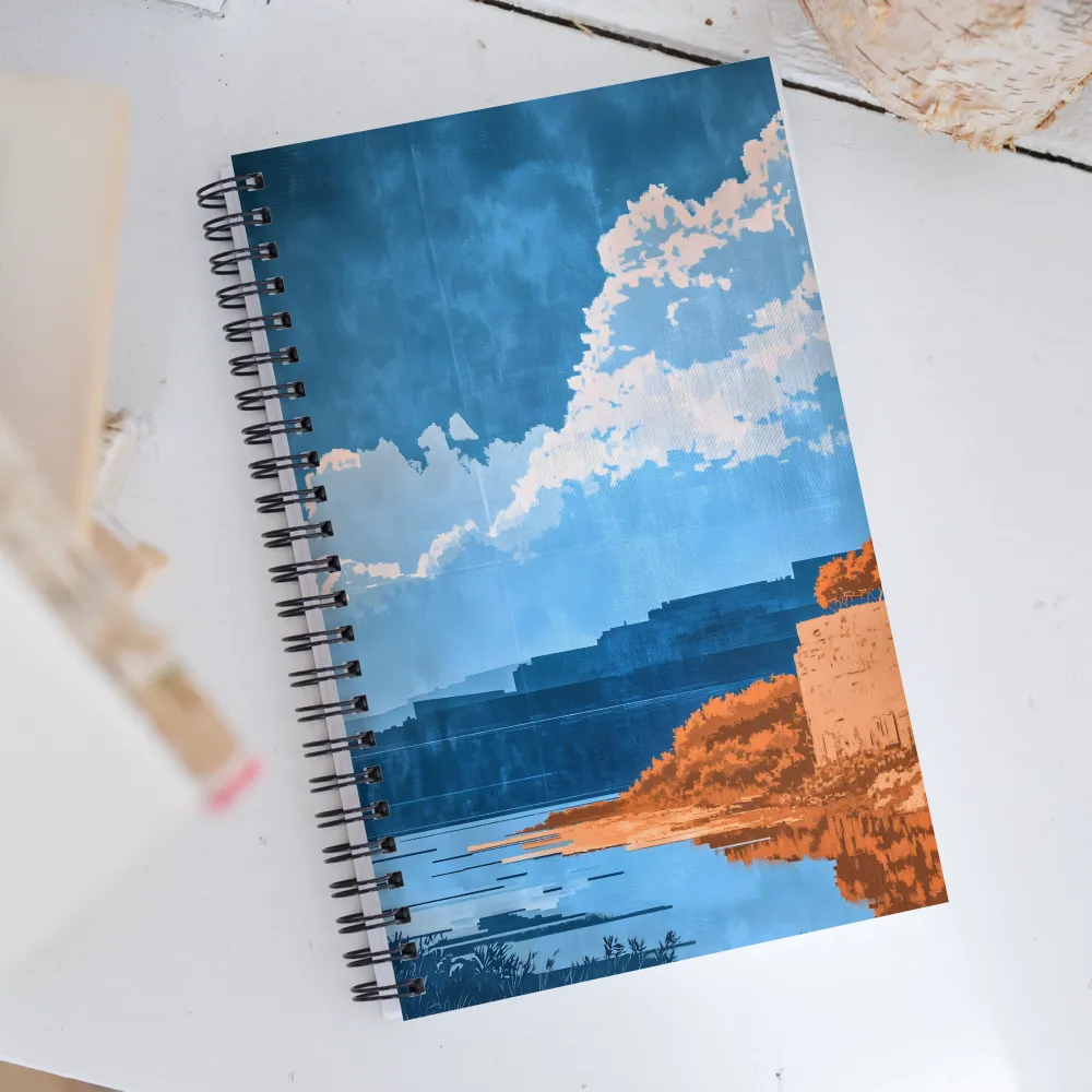 Elysian Waterscape | Spiral Notebook