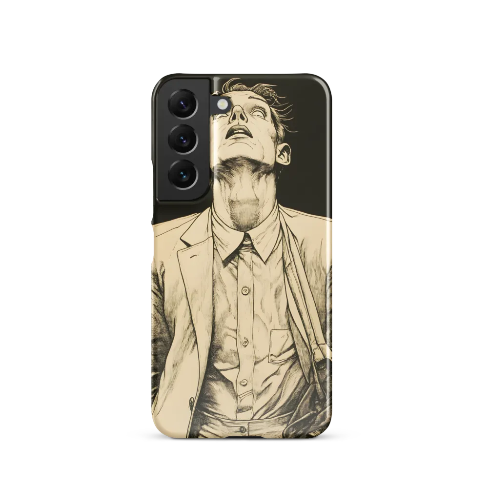 Desperate Gaze | Phone Case |  S22 | Snap Case | Glossy