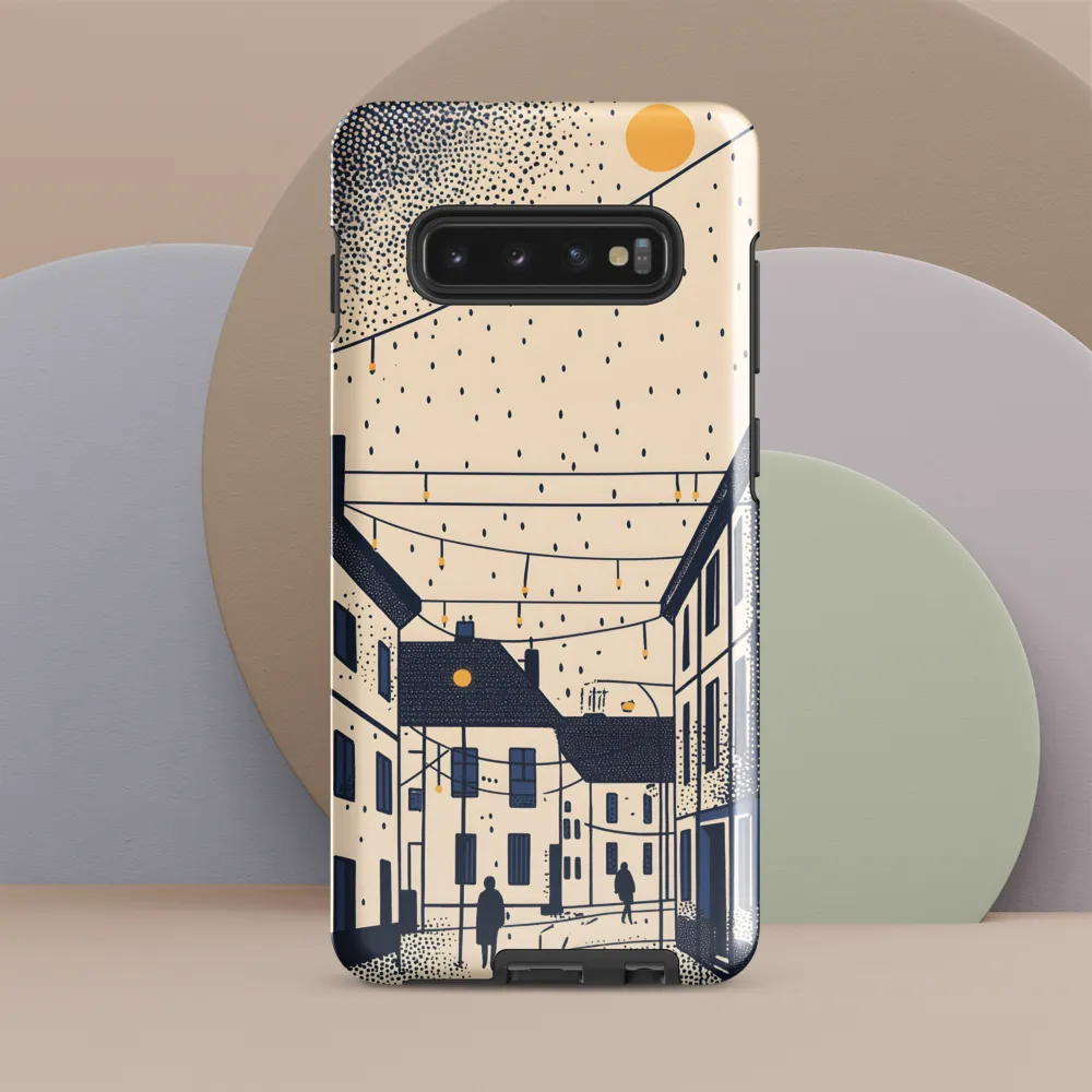 Serenade in Shades of Blue | Phone Case |  S10 Plus | Tough Case | Glossy