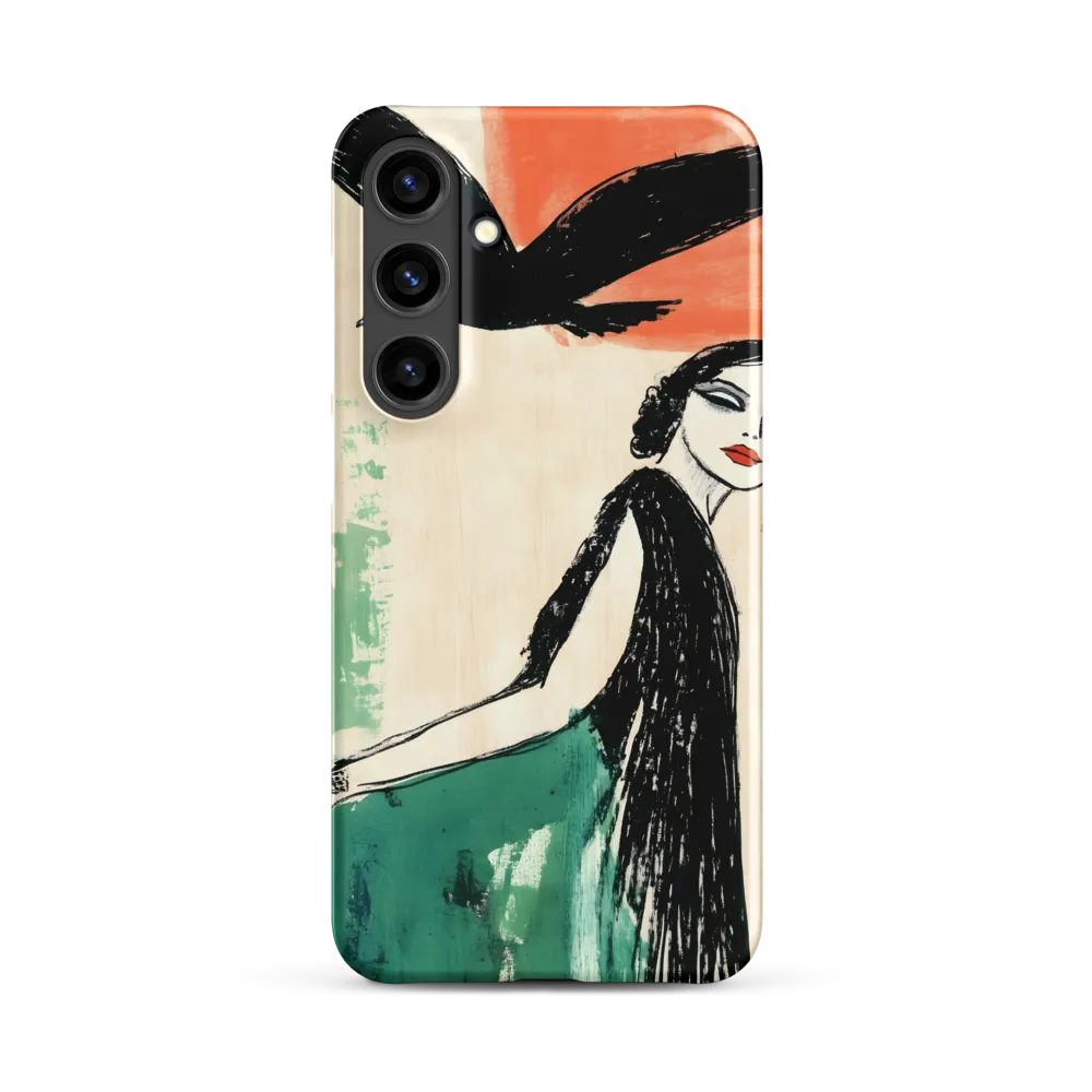 Elegance in Flight | Phone Case |  S24 Plus | Snap Case | Matte