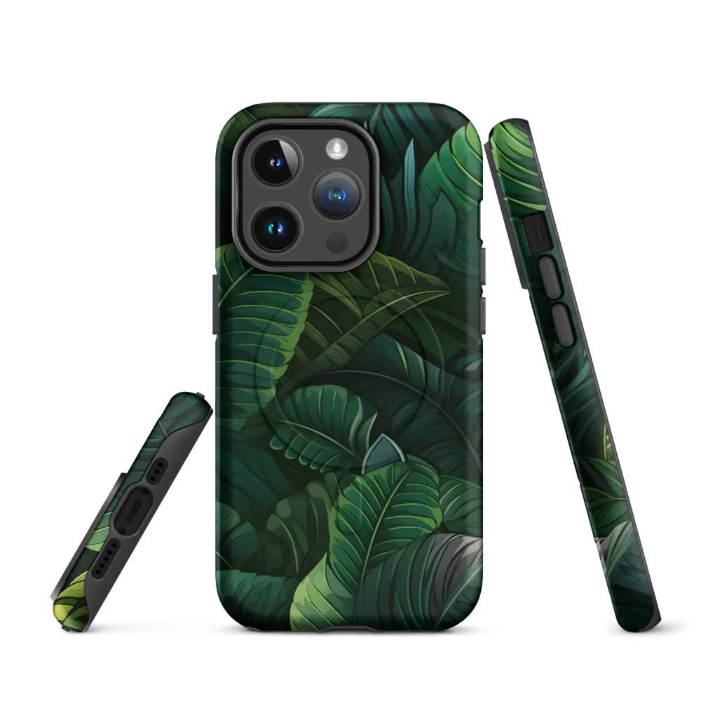 Lush Canopy: A Tropical Foliage Study