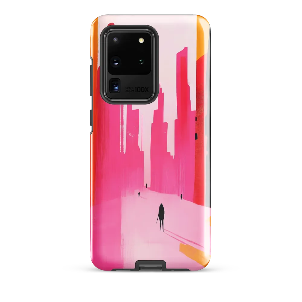 Urban Echoes in Pink