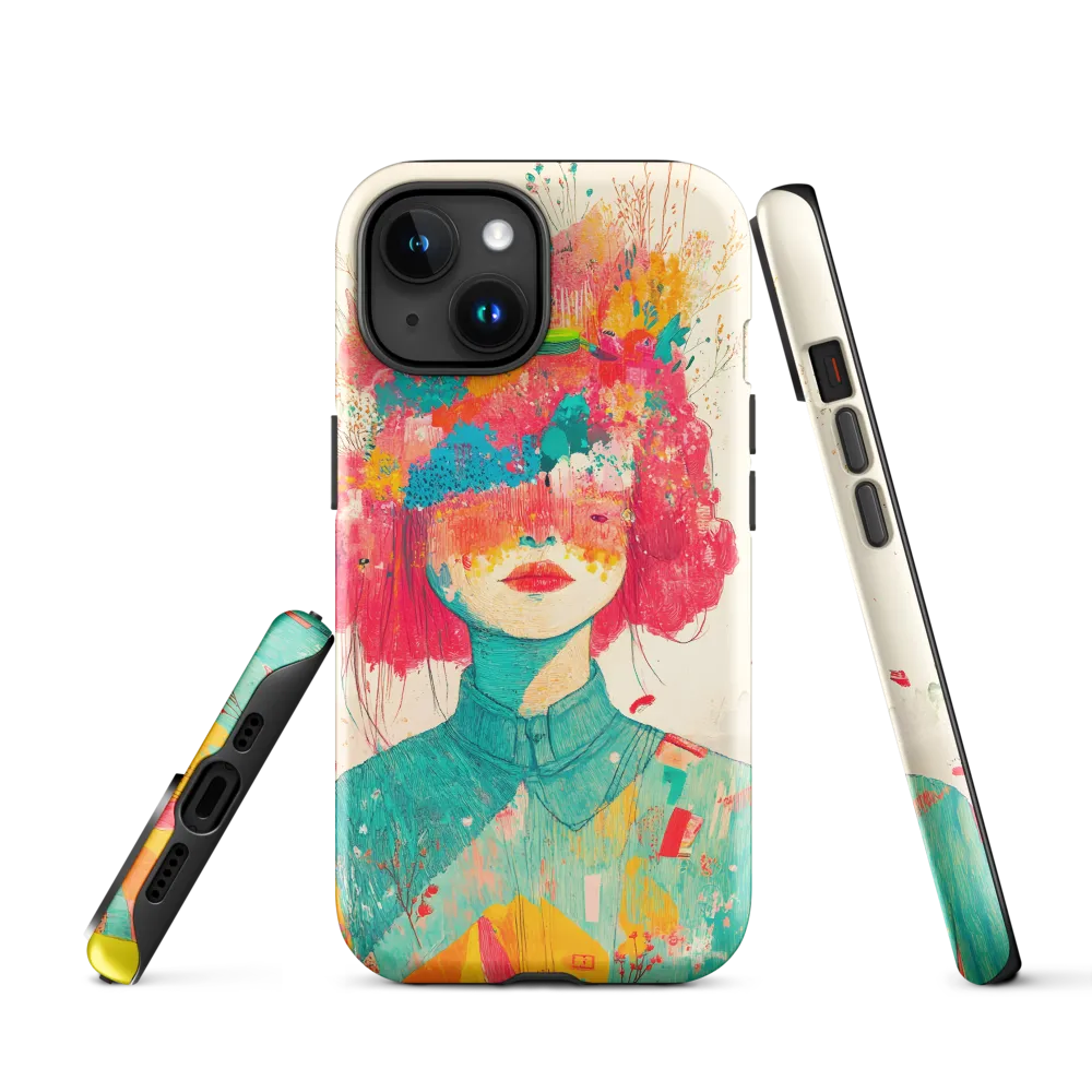 Whimsical Floral Portrait