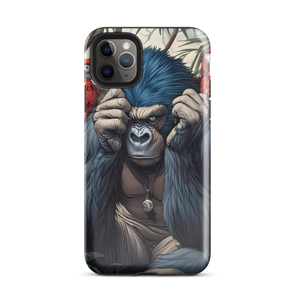 Fierce Guardian of the Jungle | Phone Case |  11 Pro Max | Tough Case | Glossy