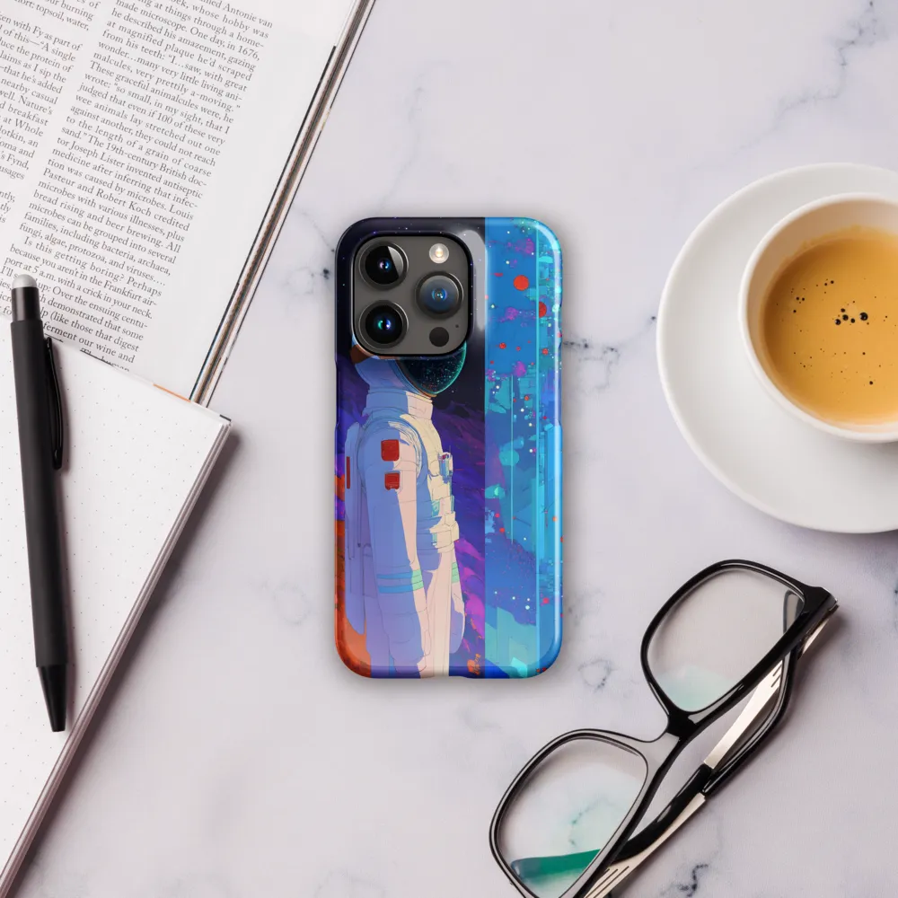 Cosmic Exploration: The Astronaut's Journey | Phone Case |  15 Pro | Snap Case | Glossy