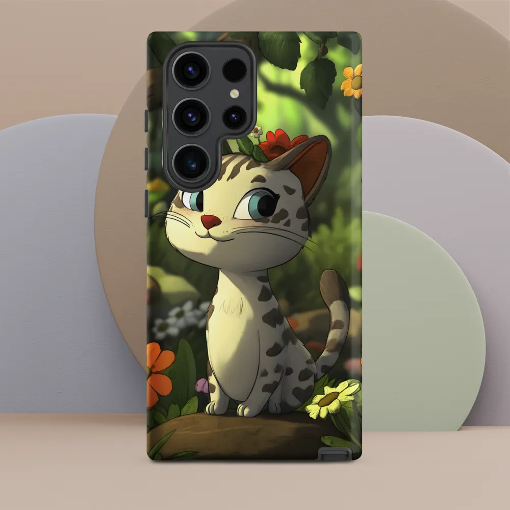 Whimsical Forest Cat