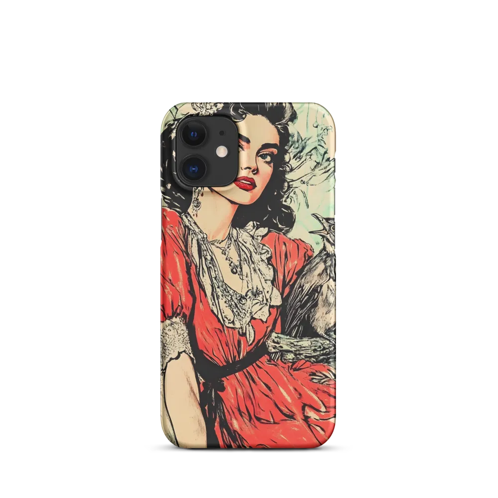 Whispers of Nostalgia | Phone Case |  12 Mini | Snap Case | Matte