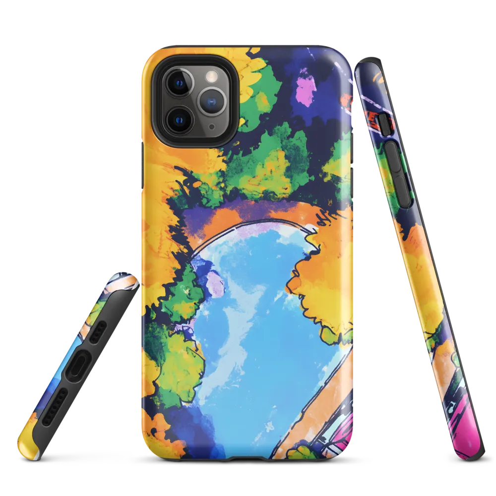 Vibrant Waterscape | Phone Case |  11 Pro Max | Tough Case | Glossy