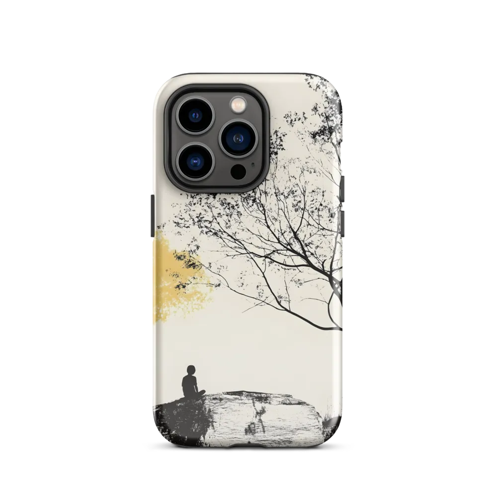 Whispers of Solitude | Phone Case |  14 Pro | Tough Case | Glossy