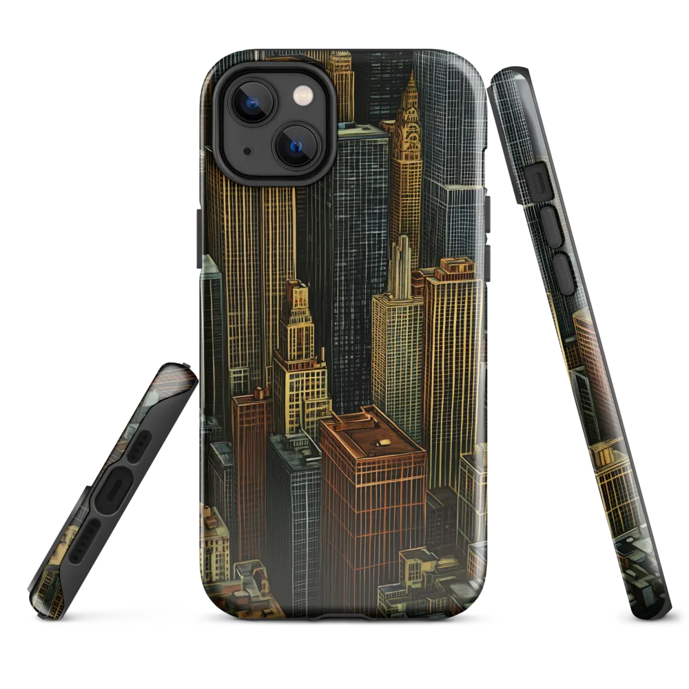 Urban Elegance: A Golden Cityscape