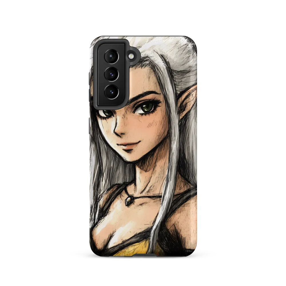 Ethereal Elegance: The Elf's Portrait