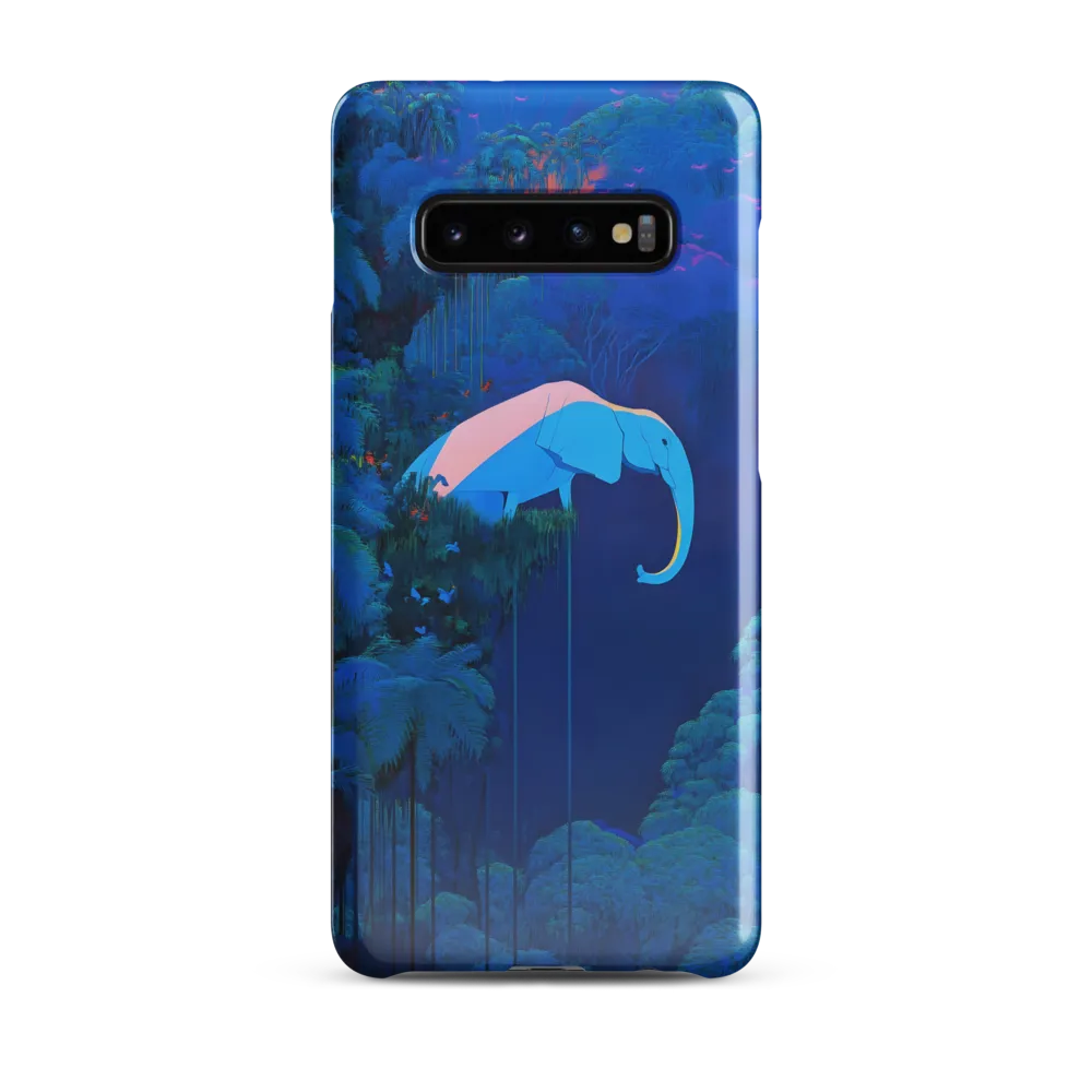 Floating Dreams: The Elephant in the Jungle | Phone Case |  S10 Plus | Snap Case | Glossy