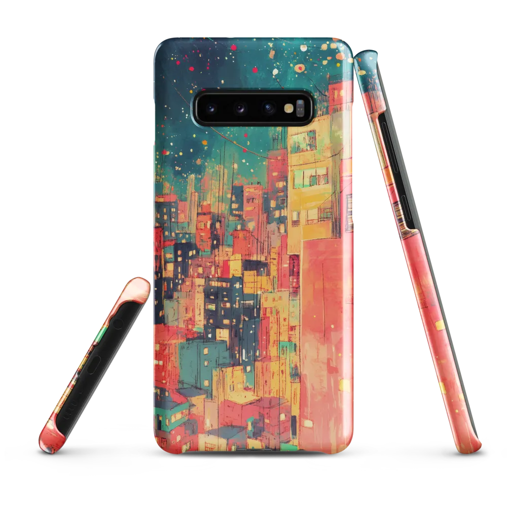 City of Dreams: A Nocturnal Reverie | Phone Case |  S10 Plus | Snap Case | Glossy