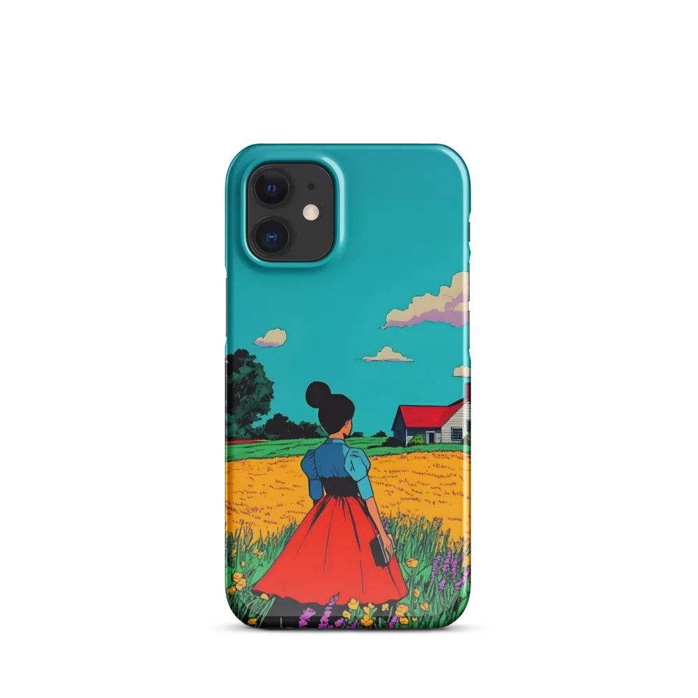 Whispers of a Sunlit Meadow | Phone Case |  12 Mini | Snap Case | Glossy