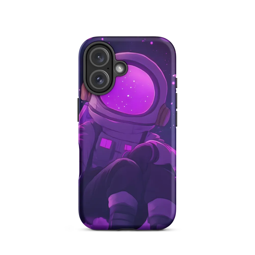 Contemplation in Cosmic Dreams | Phone Case