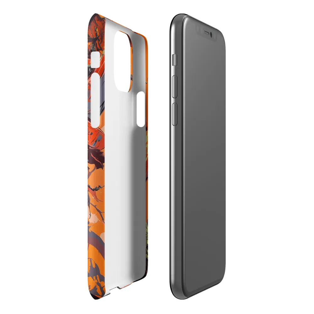 Life in Motion: An Abstract Tree | Phone Case |  11 Pro | Snap Case | Matte