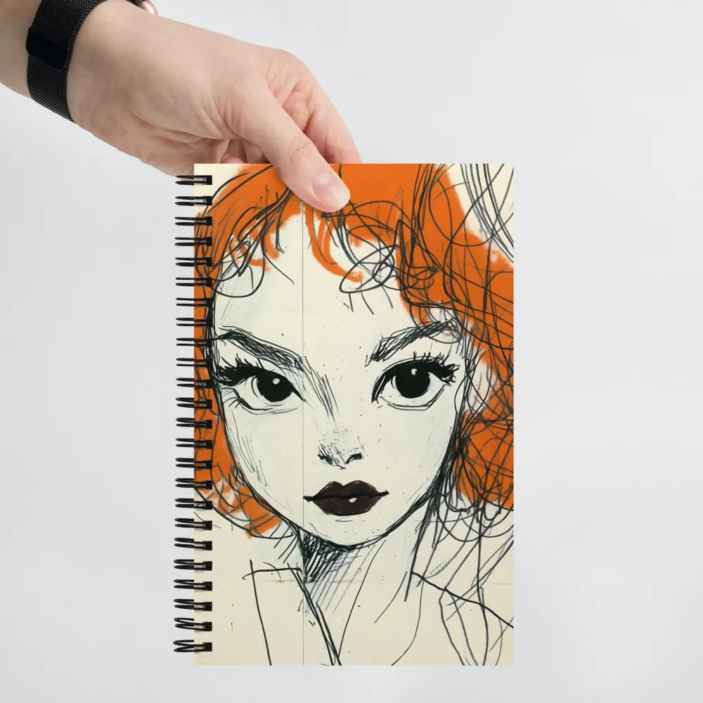 The Bold Gaze | Spiral Notebook