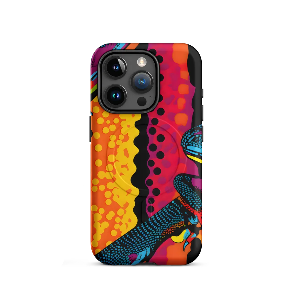 Colorful Encounters: The Playful Geckos