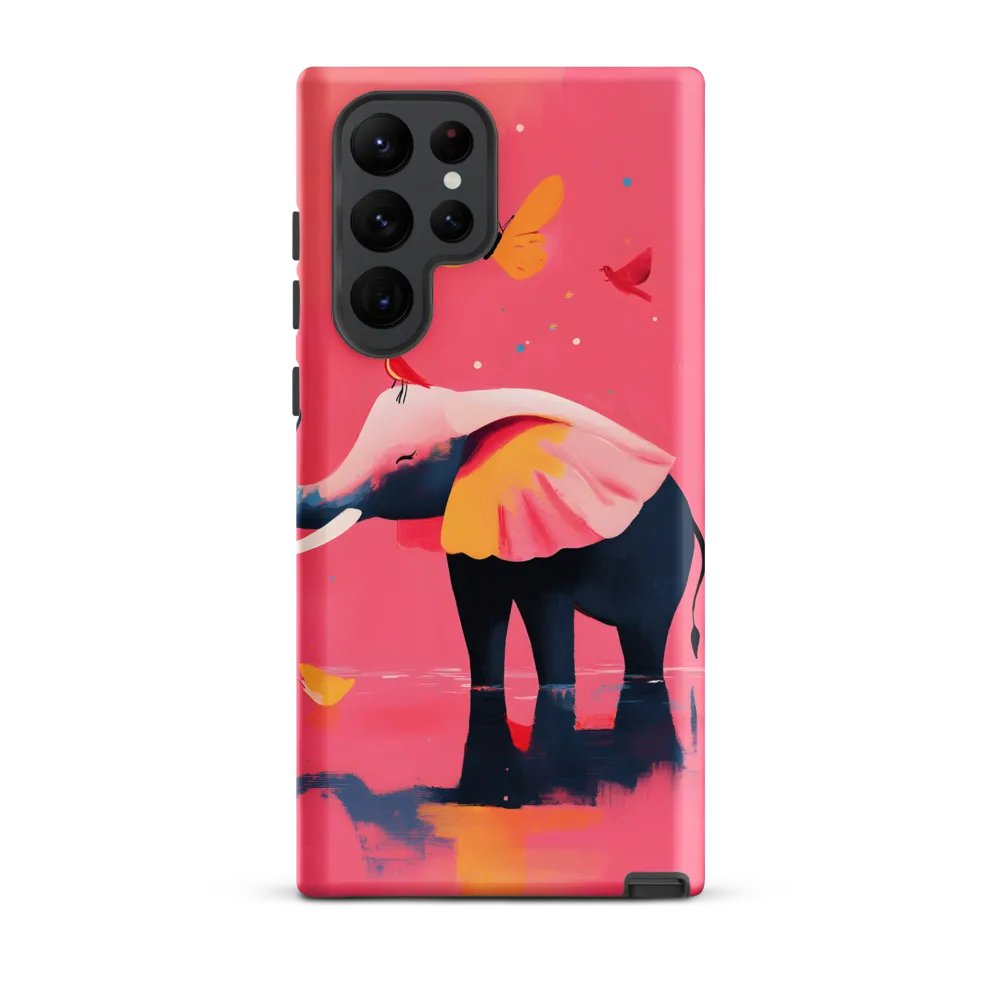 Whimsical Serenity: The Playful Elephant