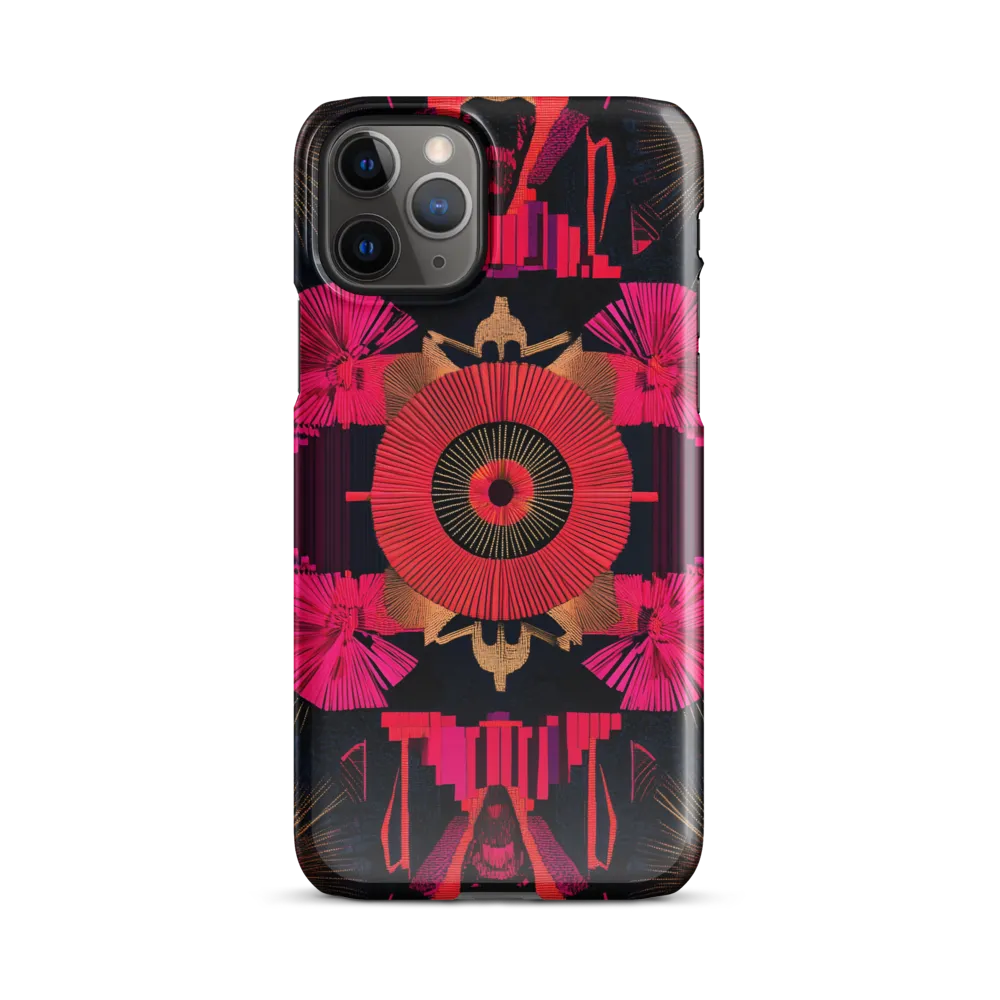 Dynamic Geometric Symphony | Phone Case |  11 Pro | Snap Case | Glossy