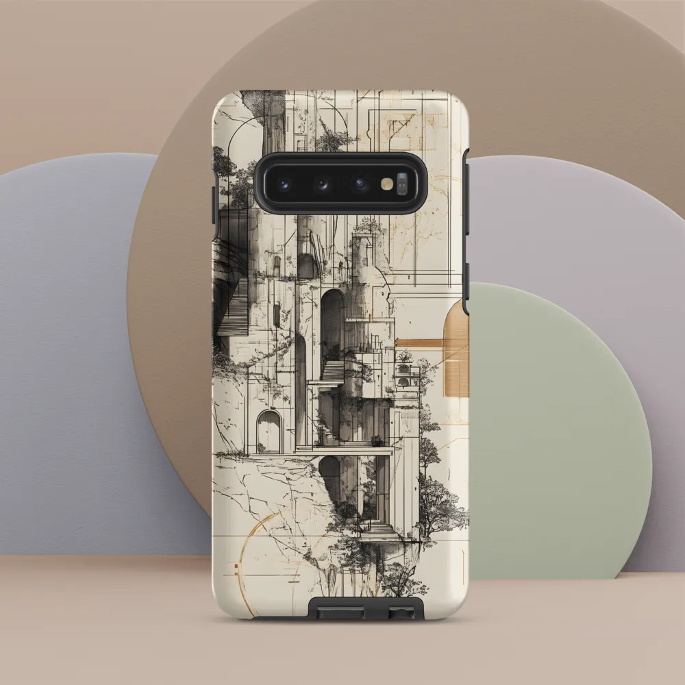 Ethereal Architectures | Phone Case |  S10 | Tough Case | Matte