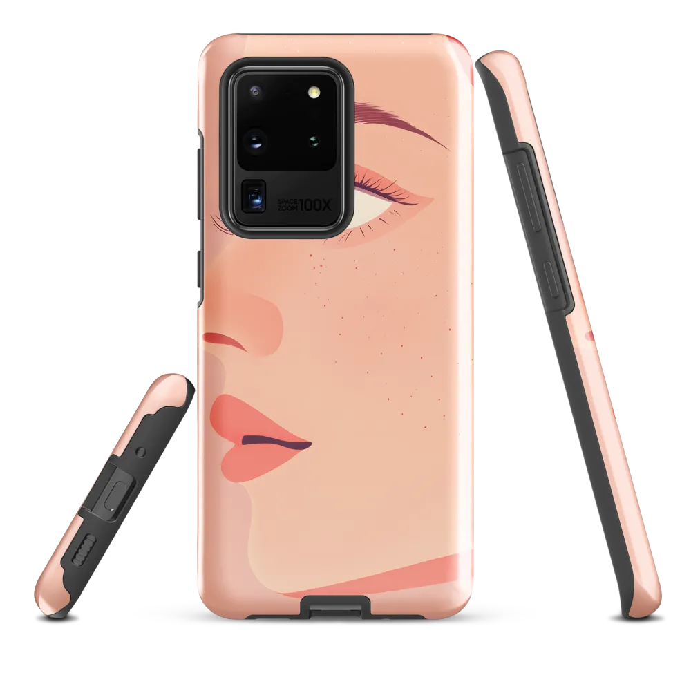Serenity in Profile | Phone Case |  S20 Ultra | Tough Case | Glossy