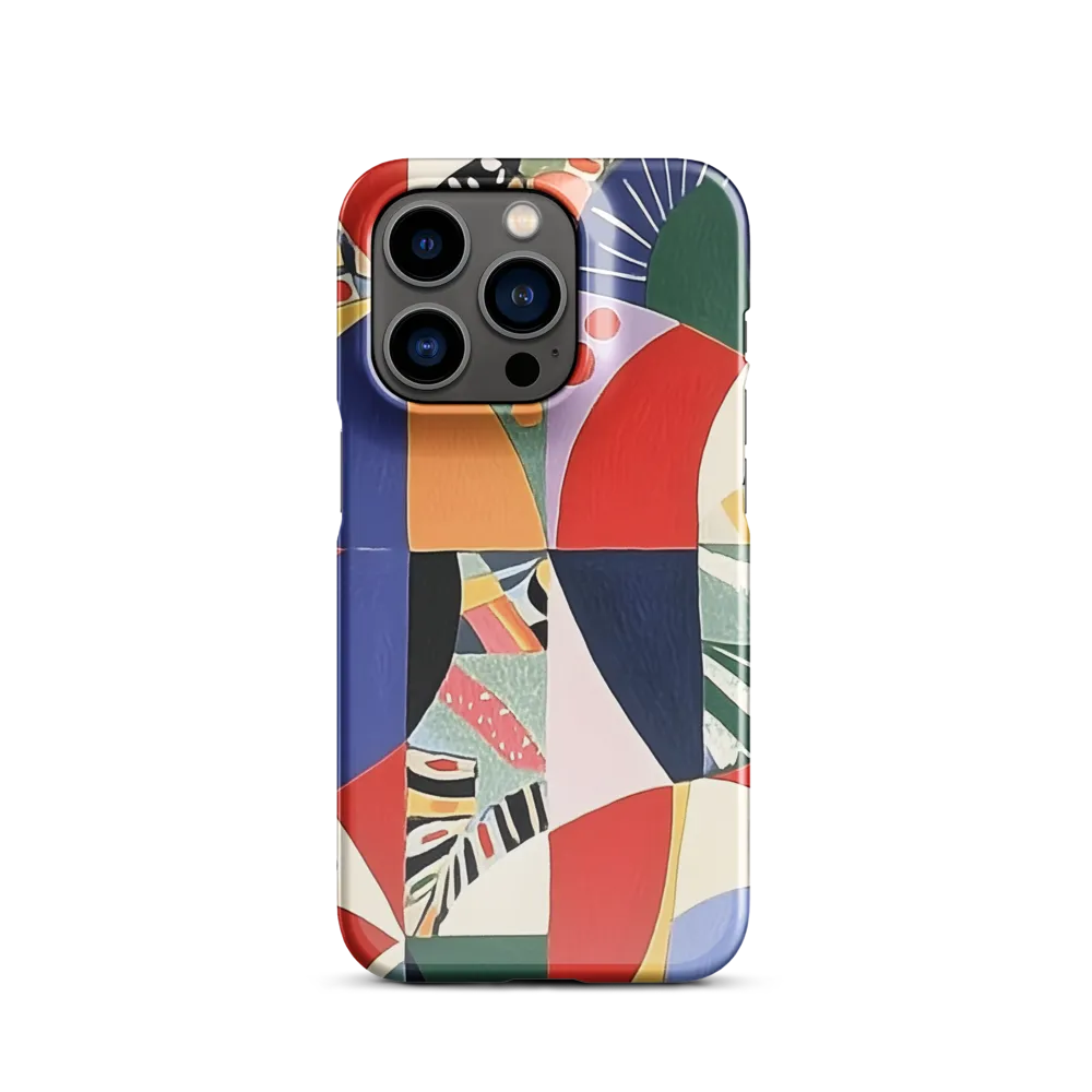 Dynamic Mosaic Symmetry | Phone Case |  14 Pro | Snap Case | Glossy