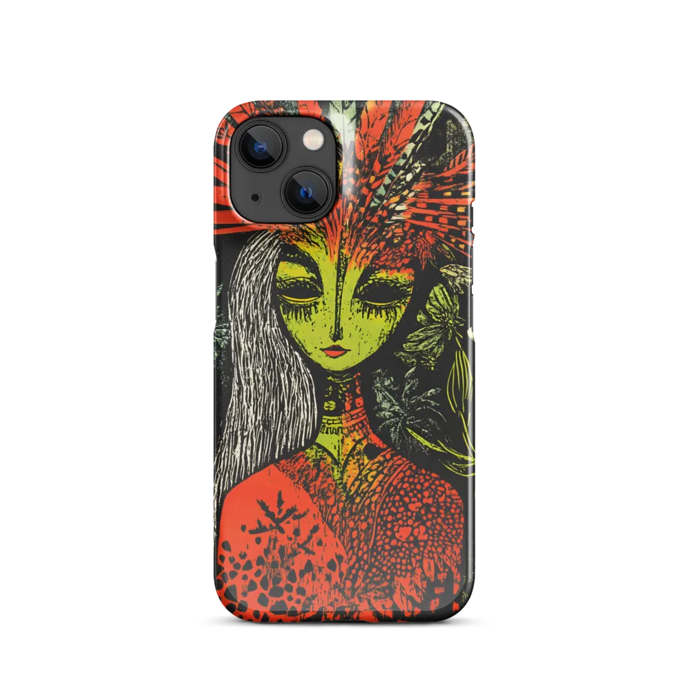 Mystical Flora: A Surreal Portrait