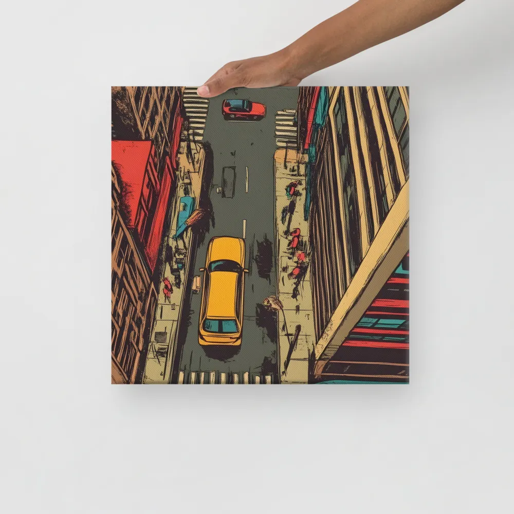 Urban Symphony | Canvas | 16″×16″
