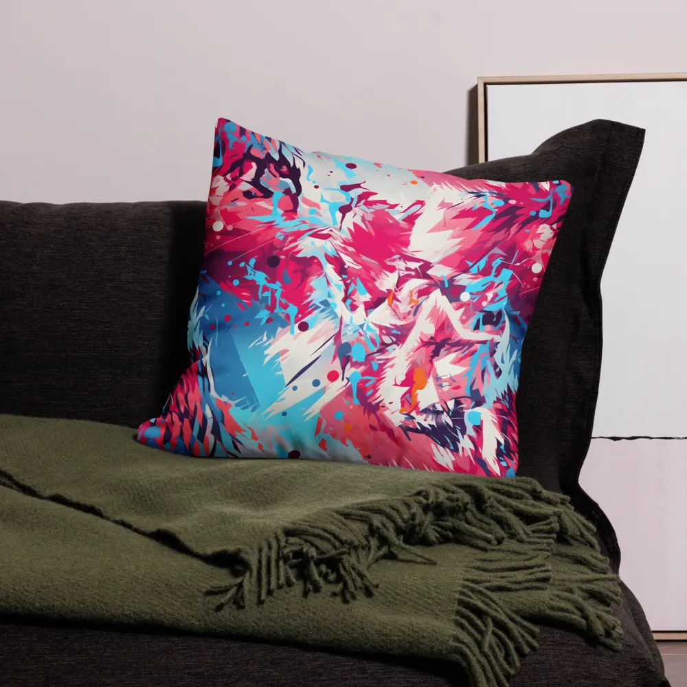 Energized Abstraction | Pillow | 22″×22″