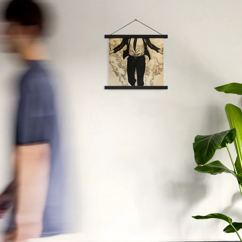 Ascendancy of the Spirit | Poster With Black Wood Hanger | 14″×14″