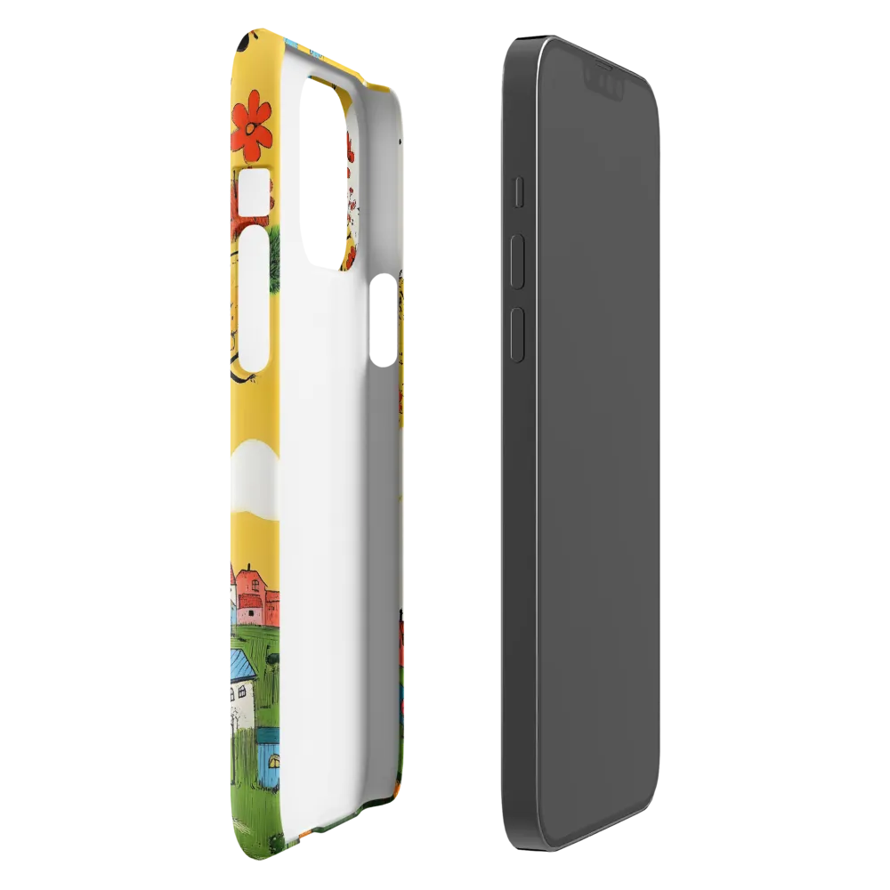 Whimsical Blooms of Life | Phone Case |  13 Pro Max | Snap Case | Glossy