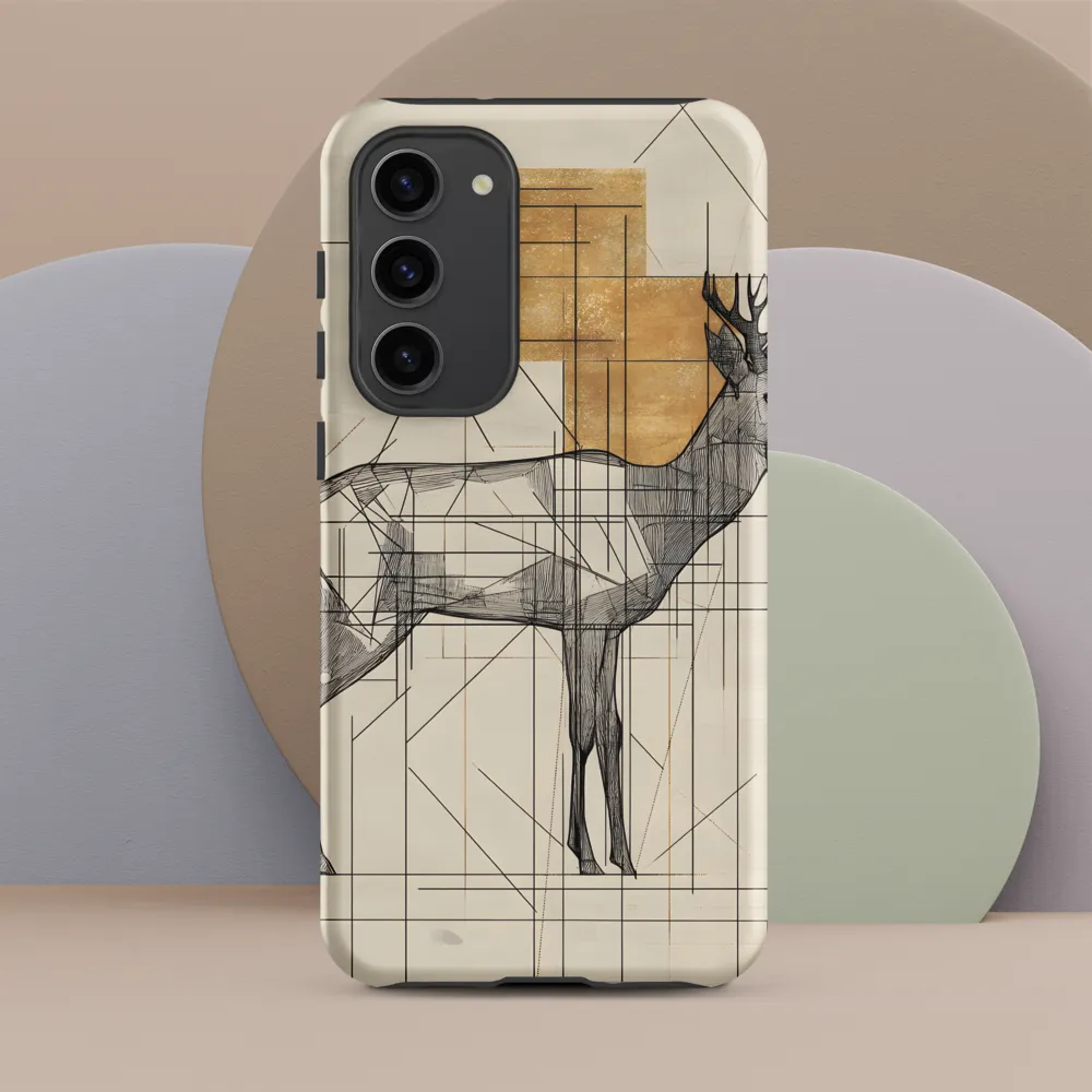 Geometric Elegance: The Majestic Deer