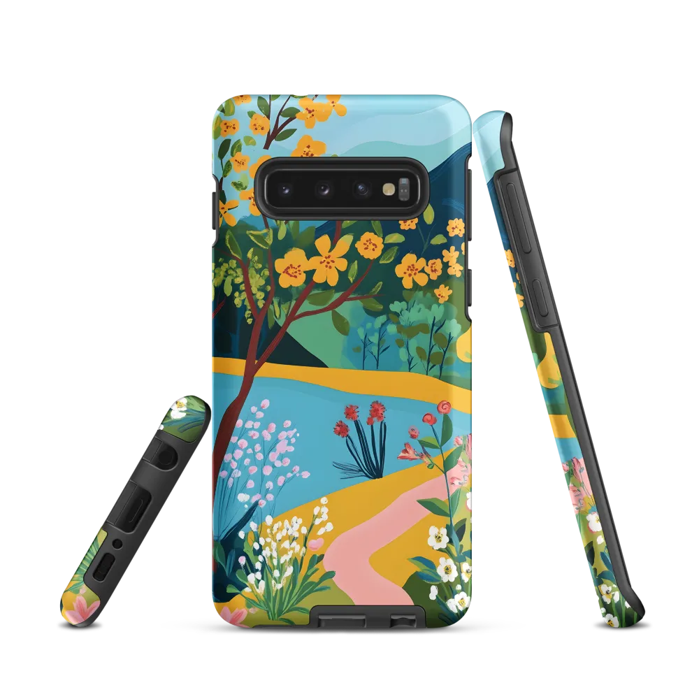 Blossoms by the Tranquil Waters