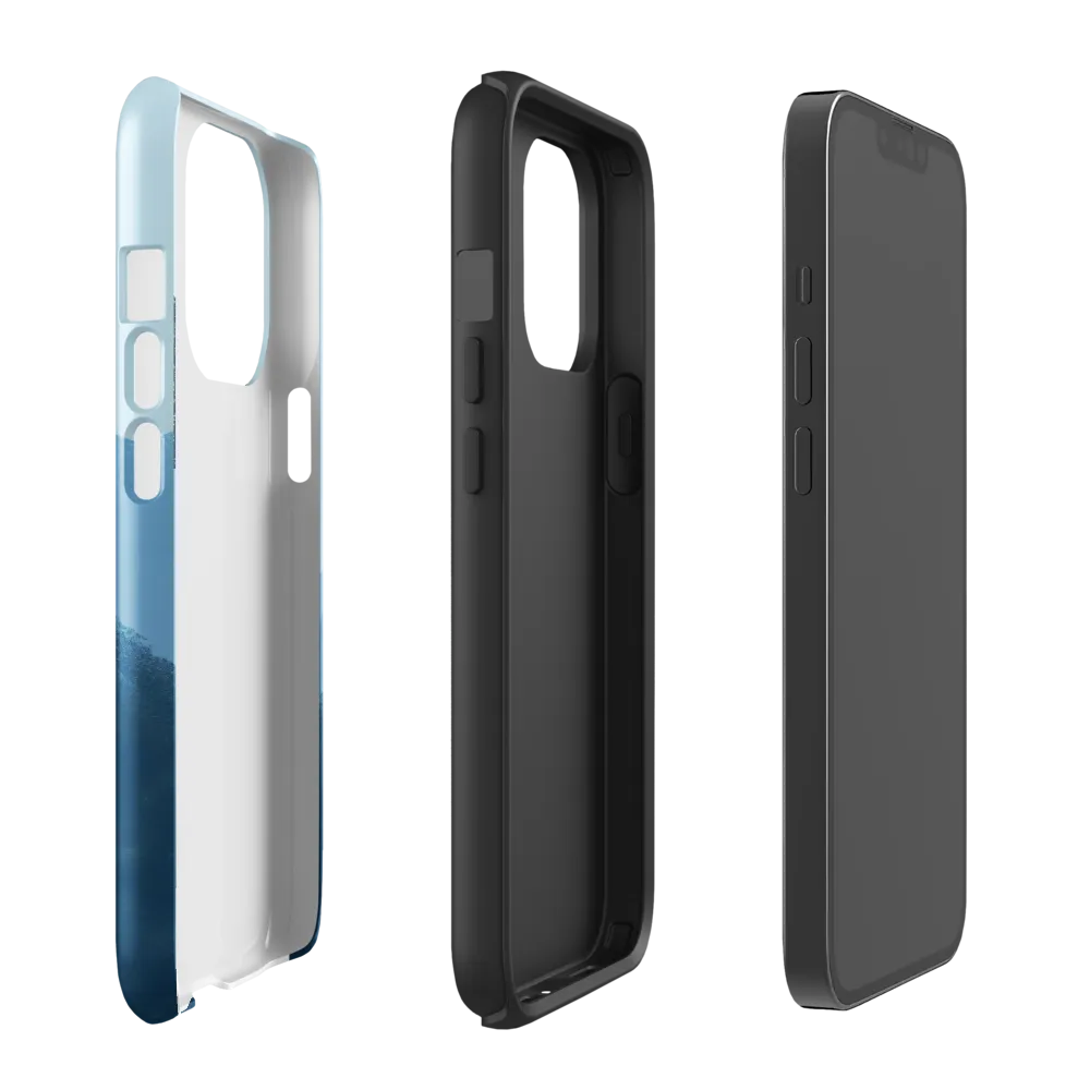 Solitude in Blue | Phone Case |  13 Pro | Tough Case | Glossy